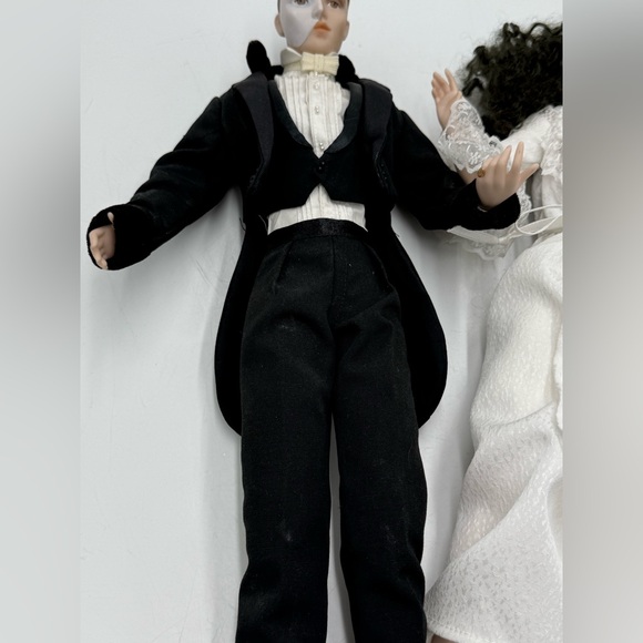 Rare Phantom Of The Opera 2 Doll Set Franklin Heirloom. - Picture 11 of 11
